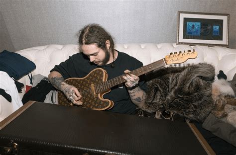 post malone lv guitar price|post malone gear for sale.